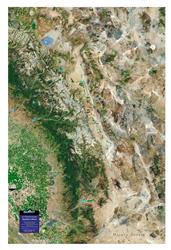 Southern Sierra – 3D Earth Image Map 0018